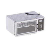 Ysyqkn Four à Micro-Ondes Miniature en Alliage, échelle 1/12, Fait Main, pour Cuisine de Maison de Poupée ACCS