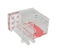 Ysyqkn Fourmilière Château D'Observation Villa D'Insectes Nid Scientifique avec Zone d'alimentation pour Voir La Construction Adapté comme Cadeau et, 1.5 Cm