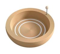Ysyqkn Griffoir pour Chat Lit Scratcher Plateau Jouet Animaux en Corde Papier Solide Conçu pour Le L'Amusement Adapté Aux Chats D'Appartement Mobili, Petit