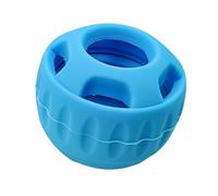 Ysyqkn Jouet Interactif pour Chien Balle Chien Silicone Accessoire Animal Réutilisable Distributeur de Friandises Compagnon Fidèle, Bleu