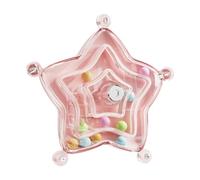 Ysyqkn Jouet pour Oiseau Interactif Toupie Suspendue Cage Parrot Jouet Rotatif à Mâcher Exercice Amusant Matériau PP Adapté pour Perruches Cockatiels Conures, Rose