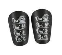 Ysyqkn Lot de 2 Mini Protège-Tibias de Football, équipement Sportif, Protection Compacte et Confortable pour Les Jambes des Footballeurs, M 7.8cmx12cm