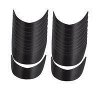 Ysyqkn Lot de 20 Visières de Casquette, Accessoires de Rechange en Polypropylène (PP), Compactes et Pratiques, Idéales pour Les Activités Manuelles à La mais