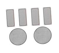 Ysyqkn Lot de 6 Plaques de Protection Métalliques Renforcées En, Accessoires pour Chars Radiocommandés, Jouets Militaires, Idéal pour Le Modélisme et