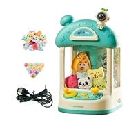 Ysyqkn Machine à Griffe Miniature Jeu Arcade Jouet Griffe Électronique Animation Musique et Lumière Convient pour Enfants Adultes Loisirs Famille, Bleu
