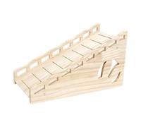 Ysyqkn Maison pour Hamster Habitat Lapin Château Bois Tunnel Aire de Jeux Assemblage Simple Convient Aux Chinchillas Rats Utilisation à La Maison, échelle de Montagne