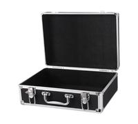 Ysyqkn Mallette de Transport Coffret à Coque Rigide Organisateur de Documents Boîte de Rangement Portable en Aluminium Protection Renforcée Outils Convient, Style A