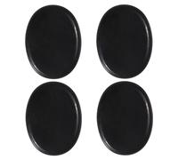 Ysyqkn Massage Aux Pierres Chaudes - Kit de Massage En 4 Parties pour Massages Professionnels Ou Relaxants, 6x8x1.8 cm