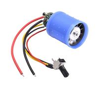 Ysyqkn Mini Moteur Sans Balais avec Contrôleur et Variateur de - Contrôle de pour Projets électroniques DIY et D'amélioration, 7 V 24 V 120 000 tr/min