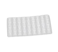 Ysyqkn Mini Moule à Brique Miniature Moule à Mur Moule à Tuile Accessoire En Silicone Flexible pour Argile Résine Plâtre Adapté pour Création Scénographie Ja, brique creuse