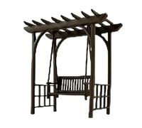 Ysyqkn Miniature Équipement Aire de Jeux Modèle Résine Figurines Décoration Jardin pour Scène Diorama Convient pour Photographie Décoration Maison Projet, 1 87 Échelle