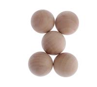 Ysyqkn Morceaux Ronds en Bois Non Traité, 5 Cm (5 Pièces dans Un), Fabriqués en