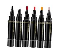 Ysyqkn Nail Polish Pen Stylo Gel Vernis Ongles Multicolore Séchage Rapide Facilité D'Utilisation Portable pour Femmes Filles Création Maison Festif, Style C