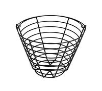 Ysyqkn Panier de Golf Balles Métal Seau Poignée Pratique Récipient Stable Support Portable Matériau Fer PVC pour Club de Golf Driving Range École Gar, Grand