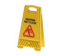 Ysyqkn Panneau D'avertissement Miniature Accessoire ATTENTION, Sol Mouillé