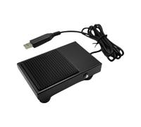 Ysyqkn Pédale USB Triple pour Tourner Les Pages Musicales, Brancher Un Clavier d'ordinateur de Jeu vidéo, Ordinateur Portable, Travail de Bureau, Mains, Câble de 2 M