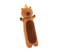 Ysyqkn Peluche Capybara, Jouet Doux, Coussin-marionnette, Corps, En Coton PP Doux, Convient pour La Chambre D'enfant Ou Le Salon, 90cm