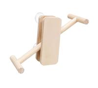 Ysyqkn Perchoir pour Oiseaux Support Bois Jouet Perroquet Pôle Interactif Chewing Convenable pour Cage d'oiseaux Animaux, B