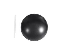 Ysyqkn Petit Ballon de Pilates, Ballon d'exercice, Ballon de épais et Robuste, Ballon de Gainage pour La Stabilité, Le Renforcement des Muscles Prof, Noir