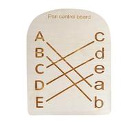 Ysyqkn Planche de Tracé En Bois pour Enfants Planche D'Apprentissage Précoce Jouet D'Entraînement Double Face Puzzles Éducatifs Motricité Fine Adaptée à L'Éc, Style A