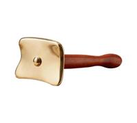 Ysyqkn Planche Gua Sha marron avec poignée, pratique, multifonctionnelle, traditionnelle et confortable, en bois chinois, pour un massage du dos, S