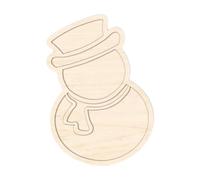 Ysyqkn Plateau Sensoriel Plateau Éducatif En Bois Plateau de Motricité Fine Sensorielle Jouet D'Apprentissage pour Jeunes Enfants Fonction Créativ, Bonhomme de Neige