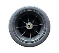Ysyqkn Pneus En Caoutchouc Plein, Composés de PVC et de Caoutchouc, pour Le Remplacement Universel Des Chariots de Jardin, Remorques, Engins de Transport, Br, S