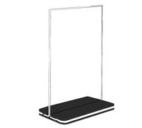Ysyqkn Porte-affiches En Acrylique, Porte-papiers En Forme de T, Support Transparent pour Affiches et Flyers A4, Présentoir de Table pour Menus et Flyers.