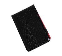 Ysyqkn Porte-Cartes de Score de Golf, Portefeuille pour Carnets D'entraînement et de Distances de Golf, Noir