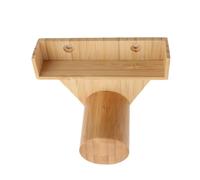 Ysyqkn Porte-Craie de Billard, Accessoire de Table, Support de Boule Portable, Couleur du Bois