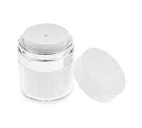 Ysyqkn Pot Airless Vide Contenant Crème Visage Boîte Flacon Lotion Maquillage Fermeture Étanche Conception Hygiénique Plastique Adapté pour Usage Domestique