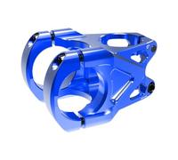 Ysyqkn Potence Vélo Potence Aluminium Vélo Courte Support Guidon Fixe Résistante Antidérapante Installation Facile Suitable pour Cyclisme Route Montagne BMX, Bleu