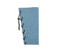 Ysyqkn Protection Bras Oiseau Accessoire Perroquet Antimorsure Manchon Lin Facile à Nettoyer Adaptée à La Manipulation Quotidienne Séances D'Éducation Cadeau, Bleu-Gris