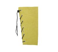Ysyqkn Protection Bras Oiseau Accessoire Perroquet Antimorsure Manchon Lin Facile à Nettoyer Adaptée à La Manipulation Quotidienne Séances D'Éducation Cadeau, Curcuma