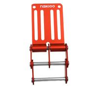 Ysyqkn Quick Detach Boucle Clip Ceinture à Outils Aluminium Alliage Connecteur Pochette Universel Sécurité Renforcée Installation Simple Convient Aux Électri, Rouge