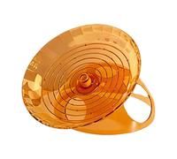 Ysyqkn Roue d'exercice pour Hamster Disque de Course Rotatif Maison Cachée Fonctionnement Silencieux Accessoires Fournitures Cage pour Petit Animal Sécurité, Orange