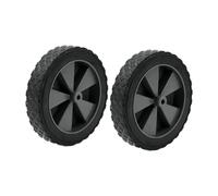 Ysyqkn Roues en Caoutchouc Plein avec Pneus à Roulement Lisse pour Chariots de Supermarché