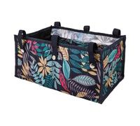 Ysyqkn Sac de Rangement pour Déambulateur à Roulettes, En Tissu Oxford, Accessoire pour Déambulateurs à Quatre Roues, Permettant de Livres et Téléphon, Petites Feuilles D'érable
