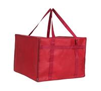 Ysyqkn Sac Isotherme pour Services de Livraison de Repas, Par Exemple Pizza, Portable, avec Poignée, pour Traiteur, Chauffe-pizza pour Usage Extérieur, 60cmx60cmx35cm