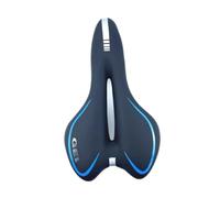 Ysyqkn Selle Vélo Coussinet Silicone Gel Surface PU Antichoc Respirant Adapté Au Remplacement de Selle VTT BMX Route Hommes Femmes Cyclisme Longue Distance, Bleu