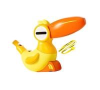 Ysyqkn Sifflet Jeu Sifflet Oiseau Eau Jouet Eau Sifflet Musical Enfant Structure Robuste PP Favorise Apprentissage Langage Adapté à Atelier Éducatif Fête SCO, Orange