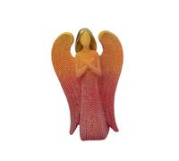 Ysyqkn Statue D'ange, Décoration de Table Moderne, Sculpture Nordique, Décoration D'ange pour Salon, Chambre, Dégradé Rouge