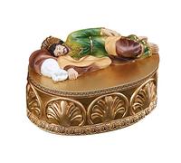 Ysyqkn Statuette Endormi, Petite Boîte à Bijoux, Décoration Intérieure