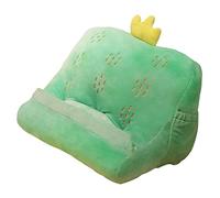 Ysyqkn Support Tablette Support Livres Coussin Lecture Porte-téléphone Douillet Rembourrage PP Poches Latérales Souples Convient à Travail Maison, Cactus