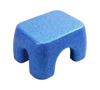 Ysyqkn Tabouret Enfant En Mousse Tabouret de Marche Repose-pieds Enfant Banc à Chaussures avec Bords Arrondis Structure Légère et Résistante Adapté pour, Bleu