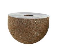 Ysyqkn Tête Pièces Outil Rotatif Remplacement Meuleuse Angulaire Emery Adaptée pour Atelier Polissage Pierres Taille, 50 grains
