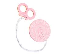 Ysyqkn Toupie En Bois avec Accessoire pour Un Apprentissage Créatif, Faite à La Main, Idéale pour Les Fêtes D'enfants, Jeu éducatif, ROSE