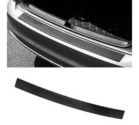 YSYYDS Fibre de Carbone Voiture Arrière Protecteurs des Pare-Chocs pour Skoda Kamiq/Scala/Fabia 4 2024 2025, Film Protection Seuil de Coffre Voiture Carbonique Autocollant