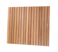 YSZBD Caillebotis De Douche Bois, caillebotis Exterieur,Caillebotis pour la Douche,Salle de Bain, Piscine, Sauna,Tapis de Douche antidérapant(Brown,70×120cm)