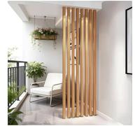 YSZBD Cloison de pièce en Aluminium,70-240 cm Haut Colonnes de Grille de décoration,écrans de confidentialité à Lattes Colonne De Murale Debout, Pilier De Séparation(A4,6root/170cm)